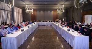 مؤتمر صحفي خاص بإطلاق مؤتمر ومعرض صناعة الإسمنت والمجبول البيتوني في سوريا 2025