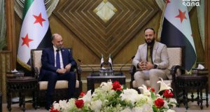 رجال أعمال محافظة حلب في جلسة حوار مفتوح مع هيئة المنافذ البرية والبحرية