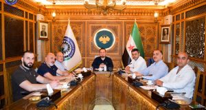 مناقشة تحضيرات معرض موتكس خان الحرير ربيع وصيف 2026