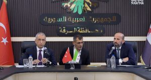 مدن صناعية وسياحية في الرقة.. وفد تركي يبحث مع محافظ الرقة مشاريع إعادة الإعمار